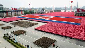 Parada na Coreia do Norte